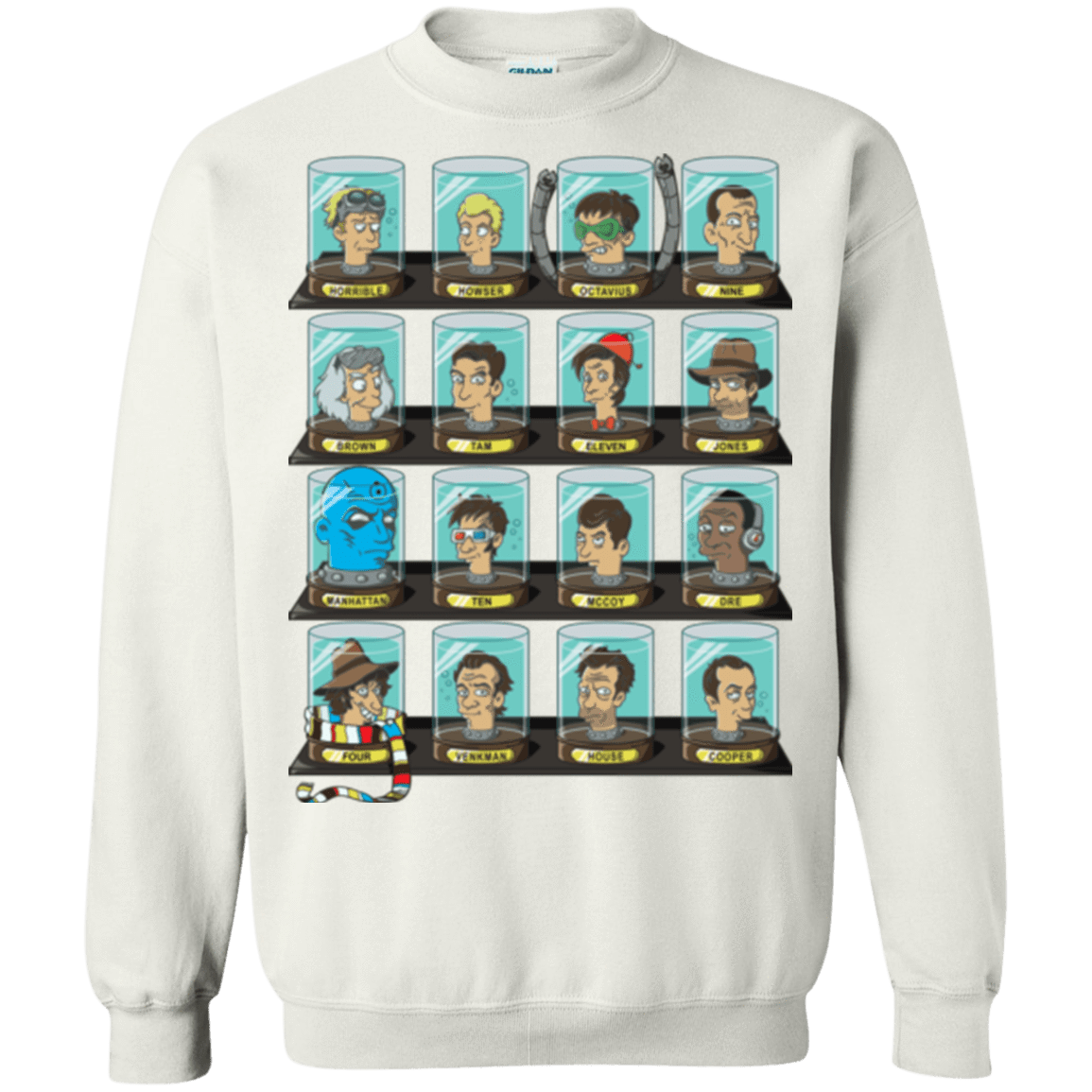 Sweatshirts White / Small Doctorama Crewneck Sweatshirt