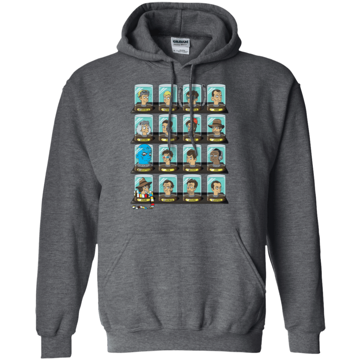 Sweatshirts Dark Heather / Small Doctorama Pullover Hoodie