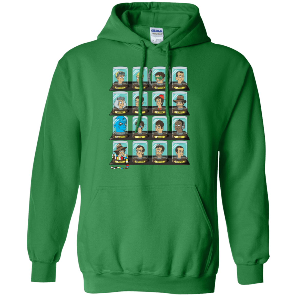 Sweatshirts Irish Green / Small Doctorama Pullover Hoodie