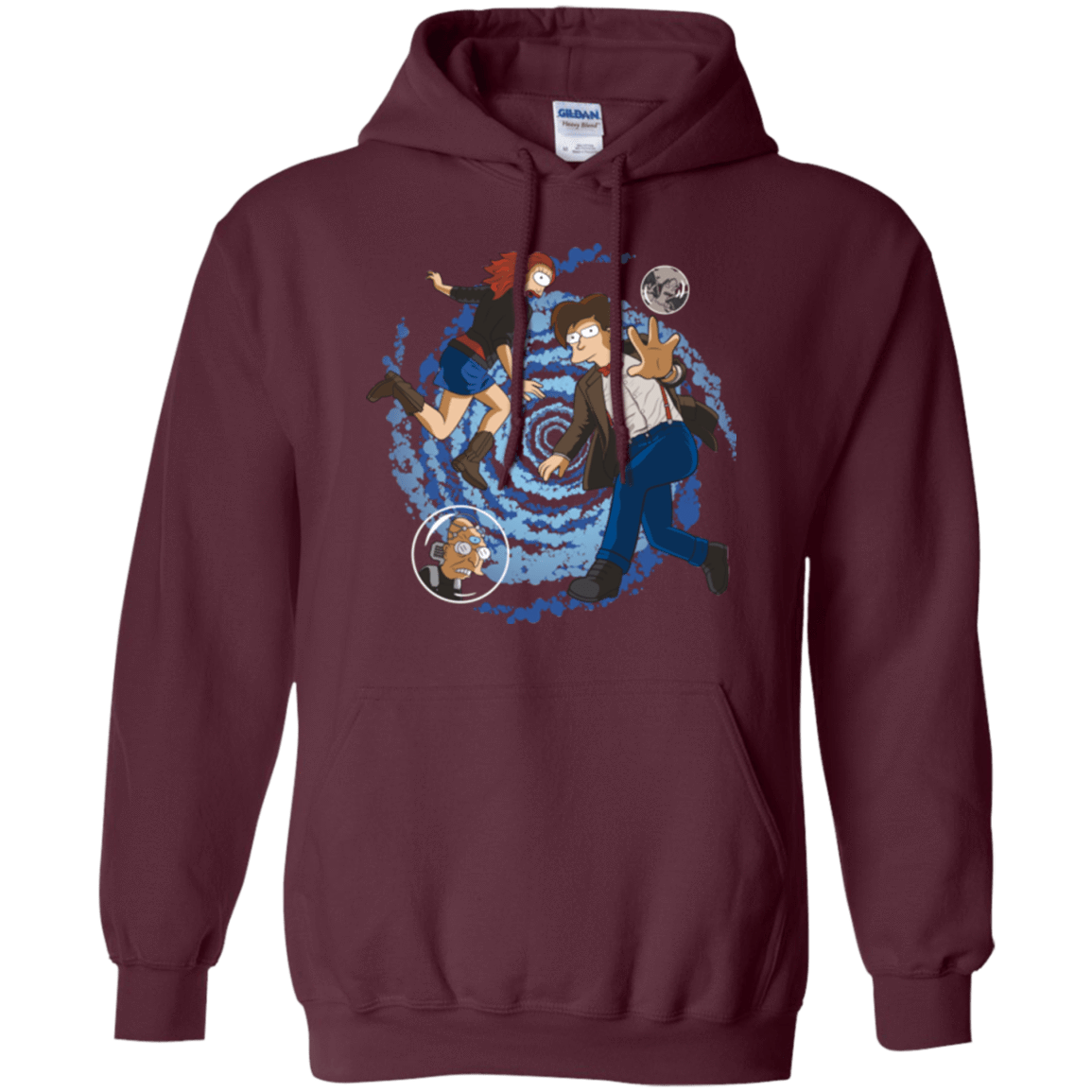 Sweatshirts Maroon / Small Doctorama Returns Pullover Hoodie