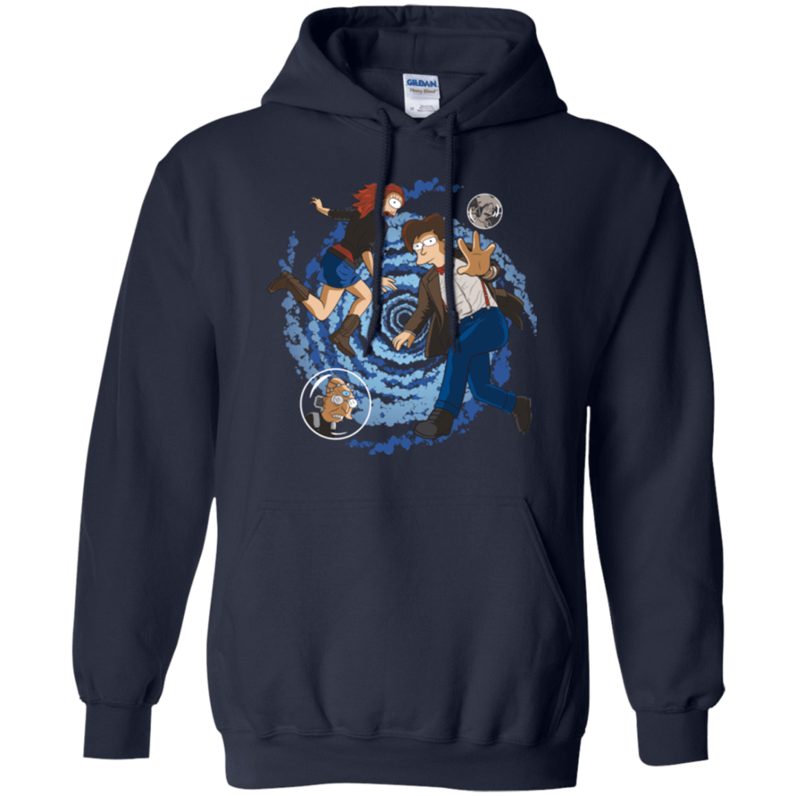 Sweatshirts Navy / Small Doctorama Returns Pullover Hoodie