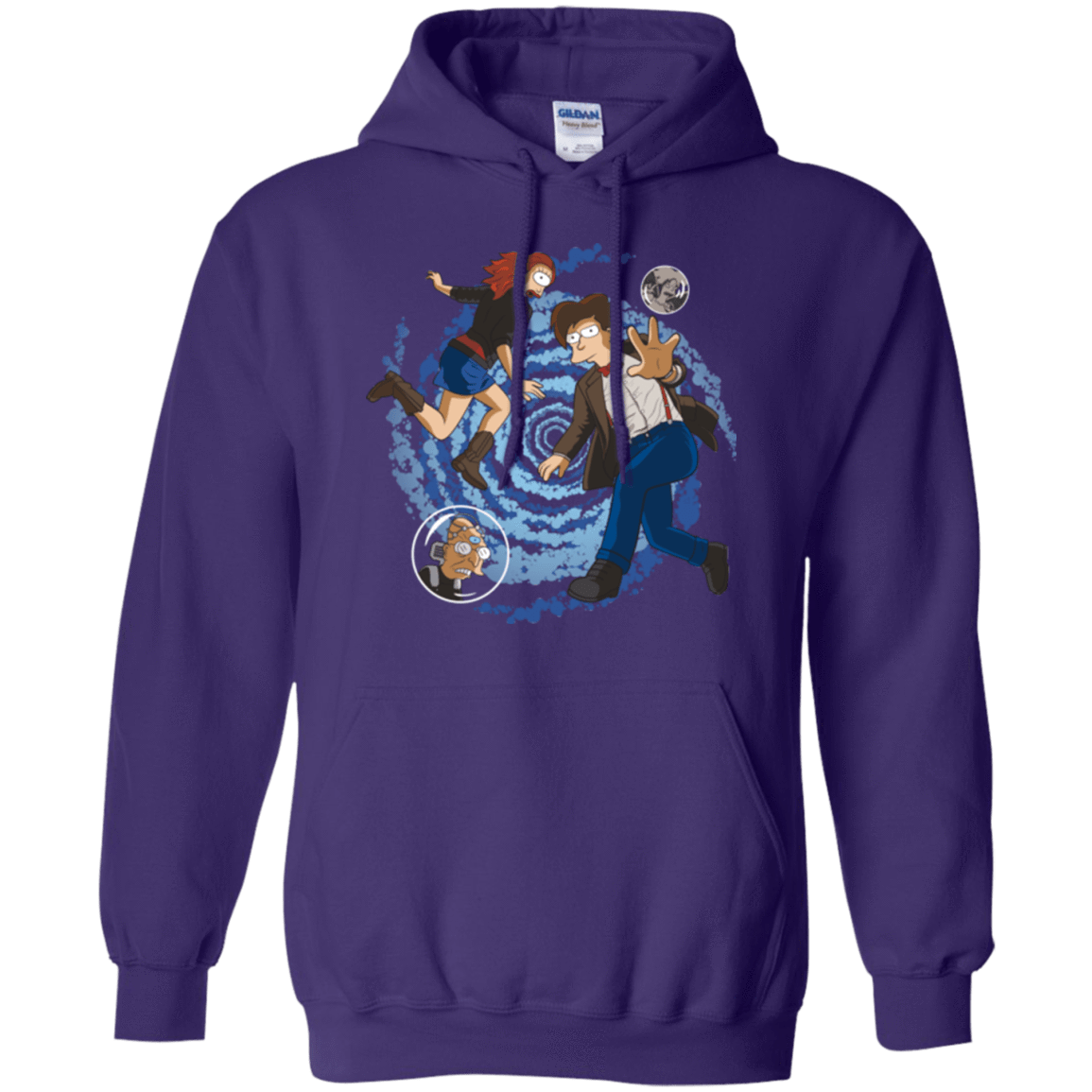 Sweatshirts Purple / Small Doctorama Returns Pullover Hoodie