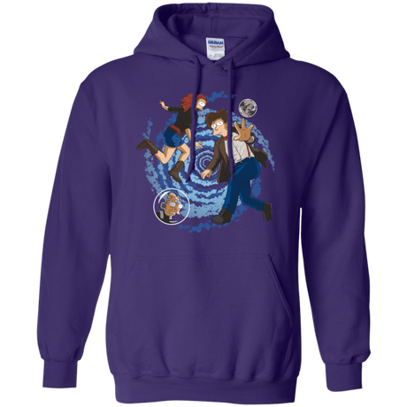 Sweatshirts Purple / Small Doctorama Returns Pullover Hoodie