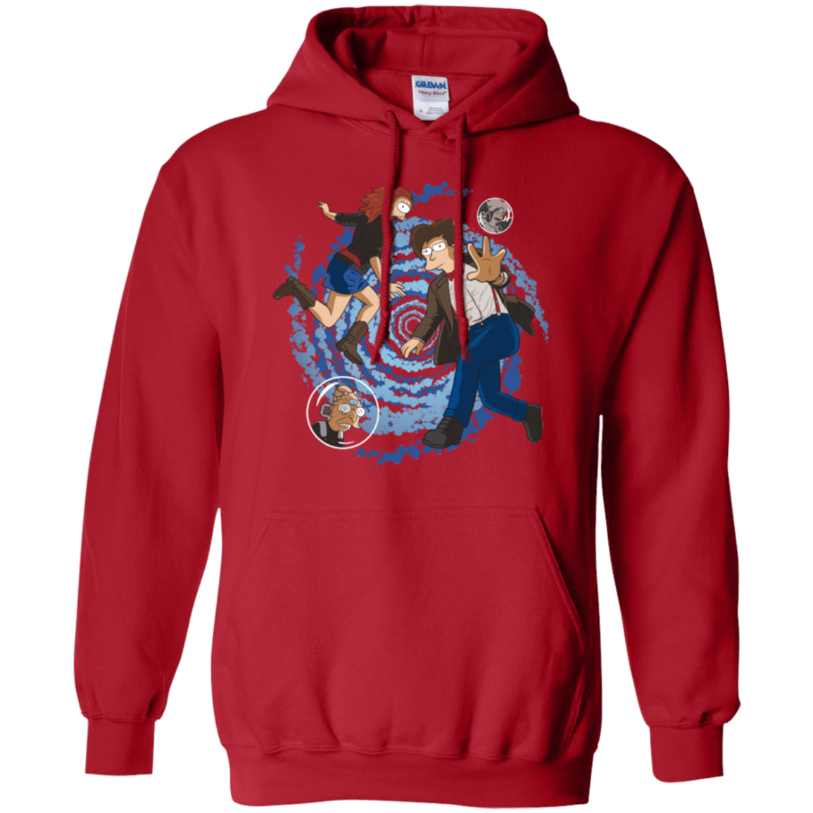 Sweatshirts Red / Small Doctorama Returns Pullover Hoodie