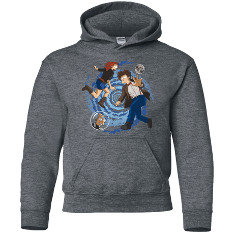 Sweatshirts Dark Heather / YS Doctorama Returns Youth Hoodie