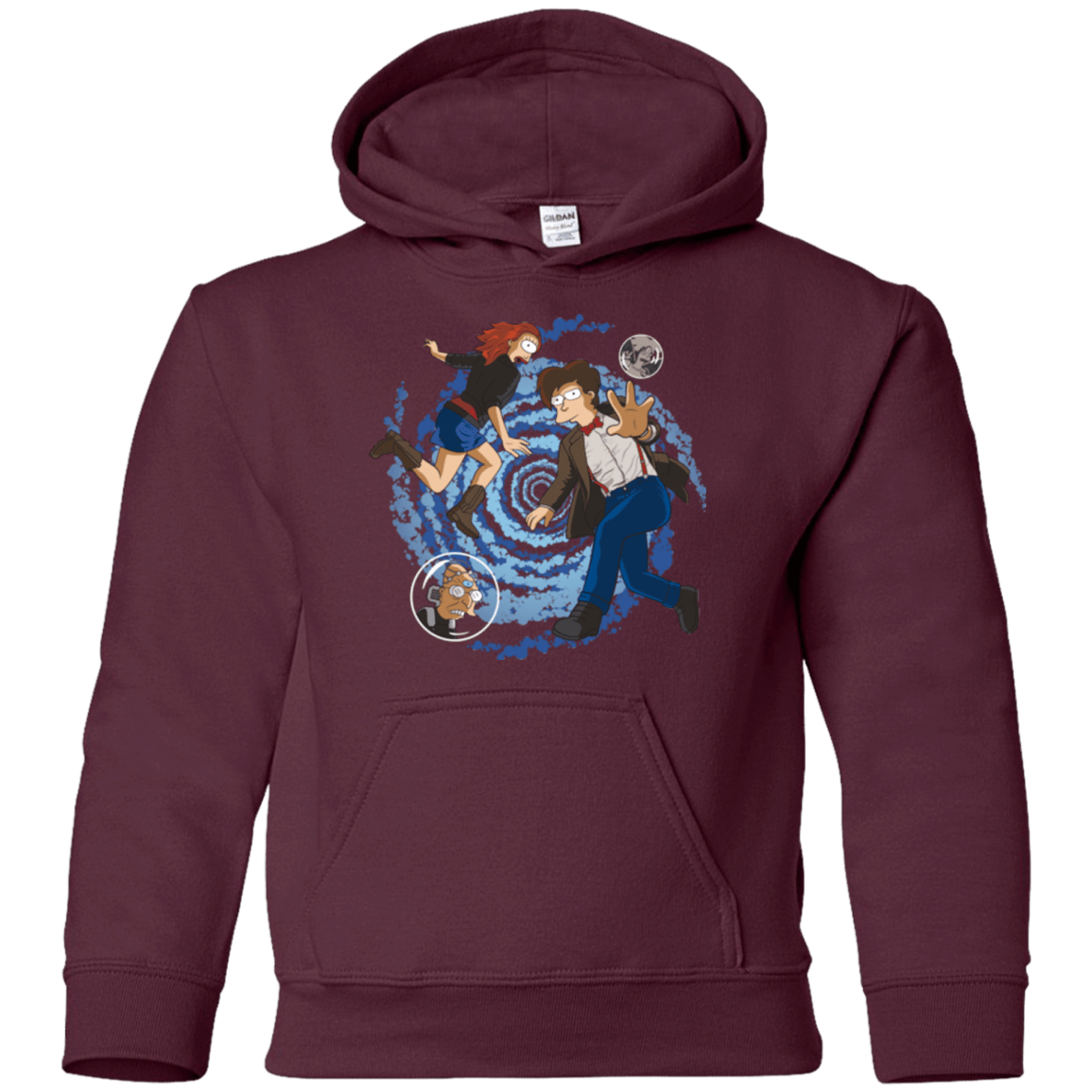 Sweatshirts Maroon / YS Doctorama Returns Youth Hoodie