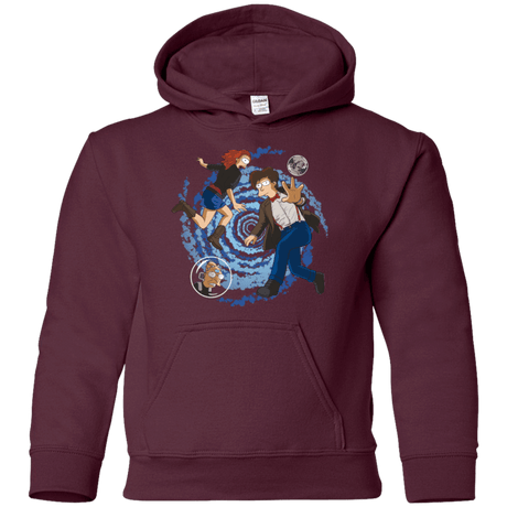 Sweatshirts Maroon / YS Doctorama Returns Youth Hoodie