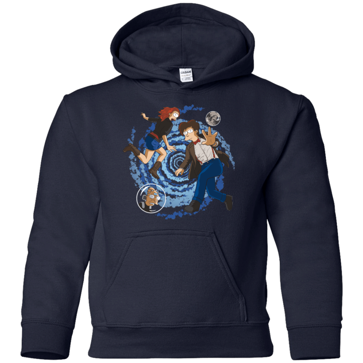 Sweatshirts Navy / YS Doctorama Returns Youth Hoodie