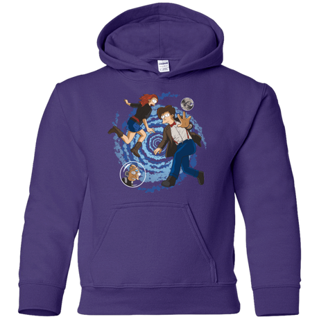 Sweatshirts Purple / YS Doctorama Returns Youth Hoodie