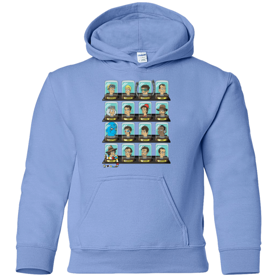 Sweatshirts Carolina Blue / YS Doctorama Youth Hoodie