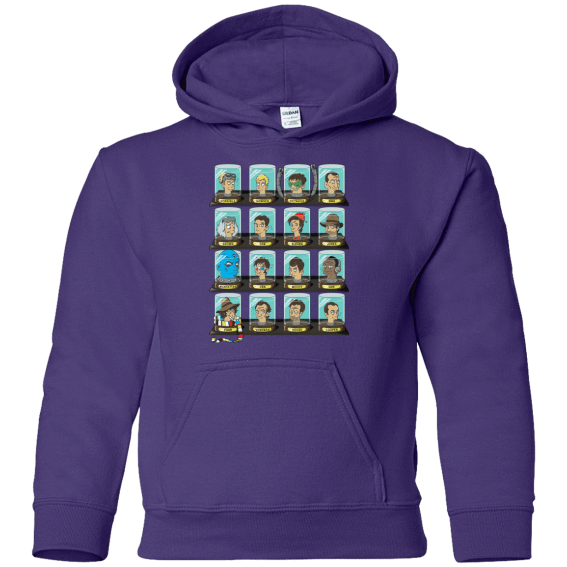 Sweatshirts Purple / YS Doctorama Youth Hoodie