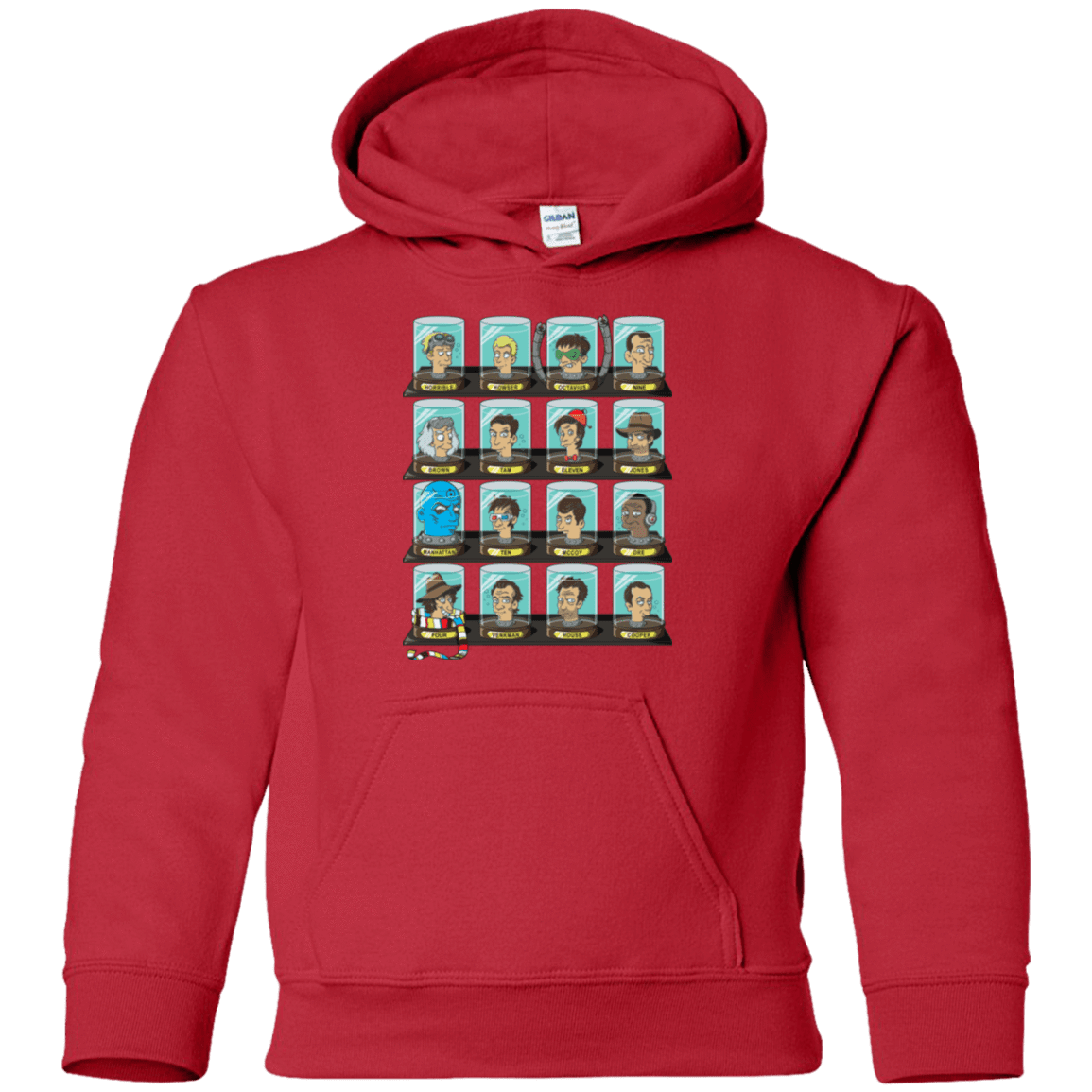 Sweatshirts Red / YS Doctorama Youth Hoodie