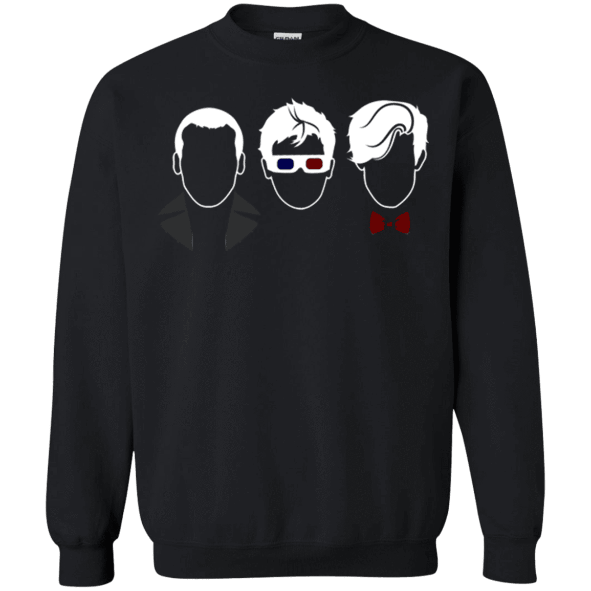 Sweatshirts Black / Small Doctors3 Crewneck Sweatshirt