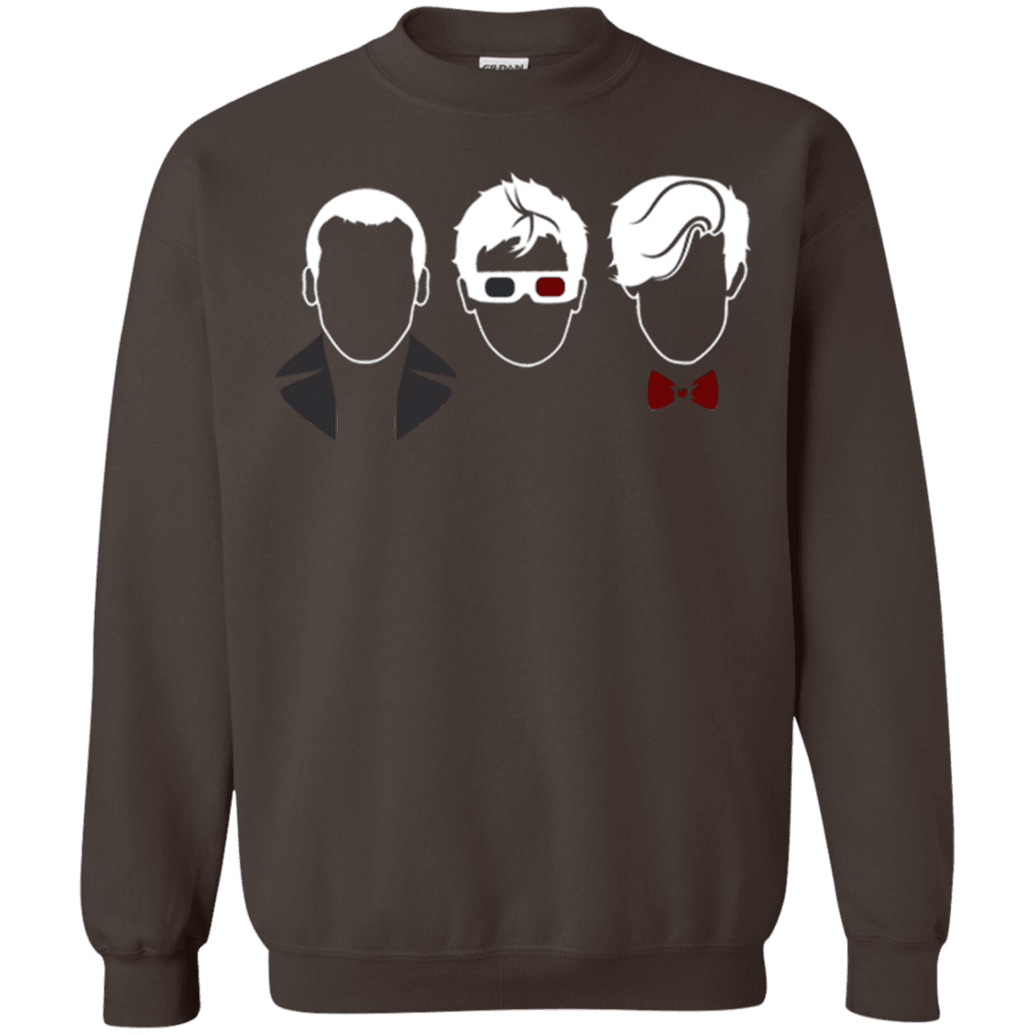 Sweatshirts Dark Chocolate / Small Doctors3 Crewneck Sweatshirt