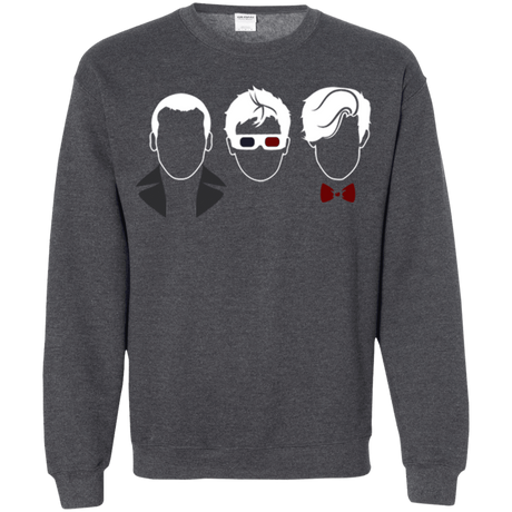 Sweatshirts Dark Heather / Small Doctors3 Crewneck Sweatshirt