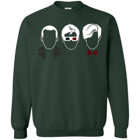 Sweatshirts Forest Green / Small Doctors3 Crewneck Sweatshirt