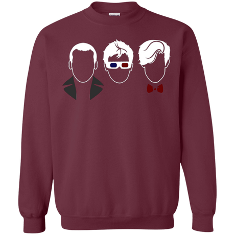 Sweatshirts Maroon / Small Doctors3 Crewneck Sweatshirt