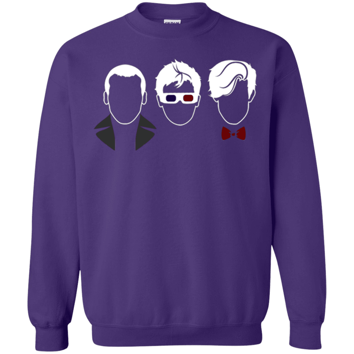 Sweatshirts Purple / Small Doctors3 Crewneck Sweatshirt