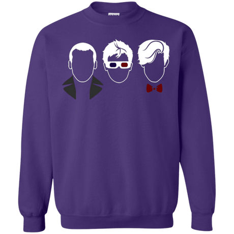 Sweatshirts Purple / Small Doctors3 Crewneck Sweatshirt