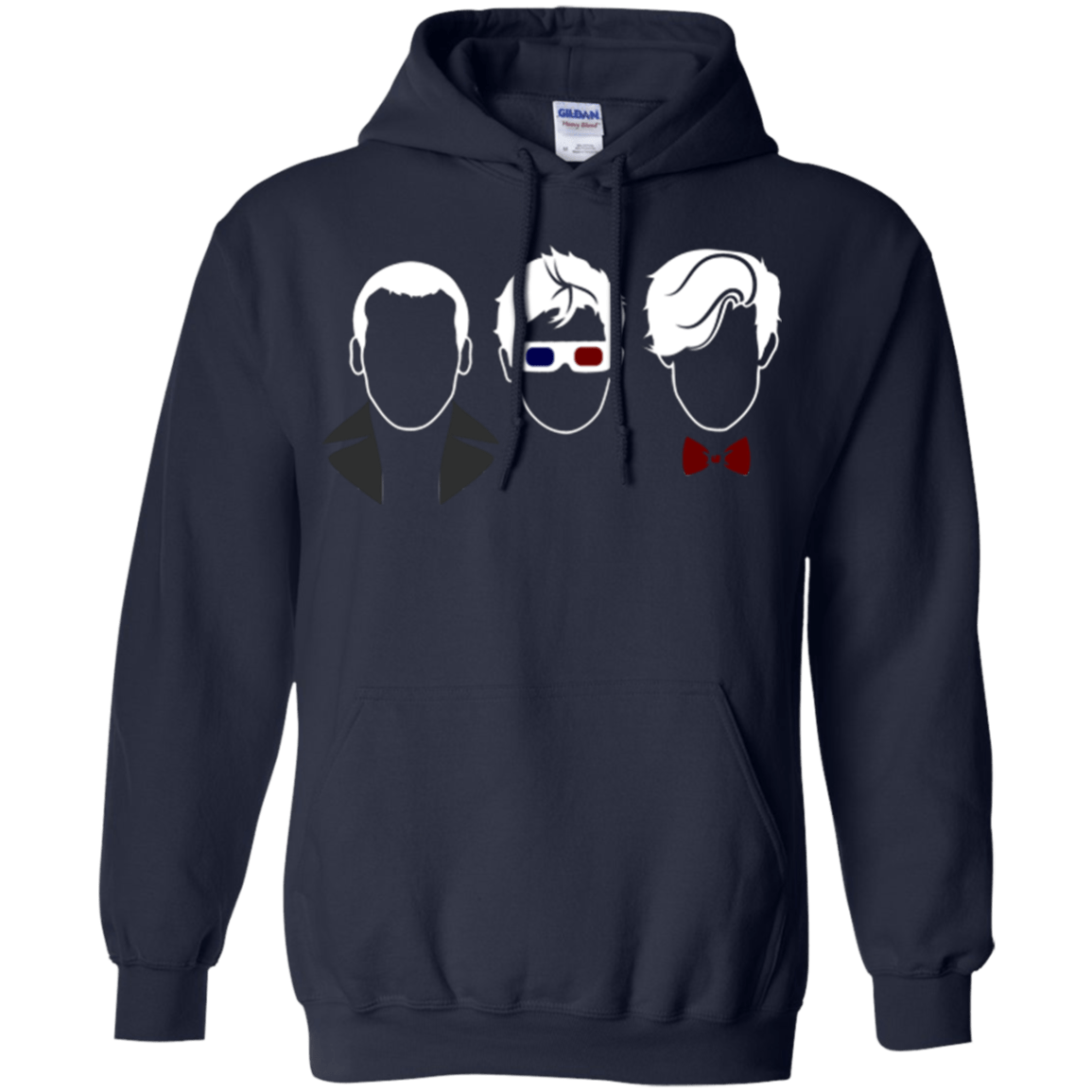 Sweatshirts Navy / Small Doctors3 Pullover Hoodie