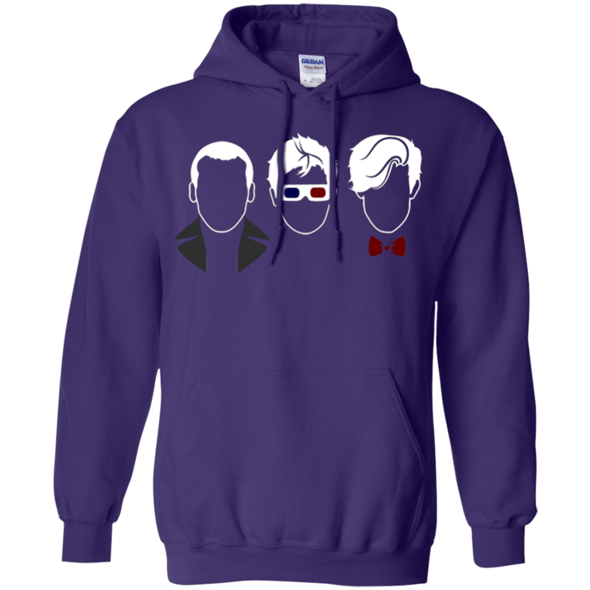 Sweatshirts Purple / Small Doctors3 Pullover Hoodie