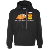 Sweatshirts Black / Small Dodongo Dislikes Smoke Premium Fleece Hoodie