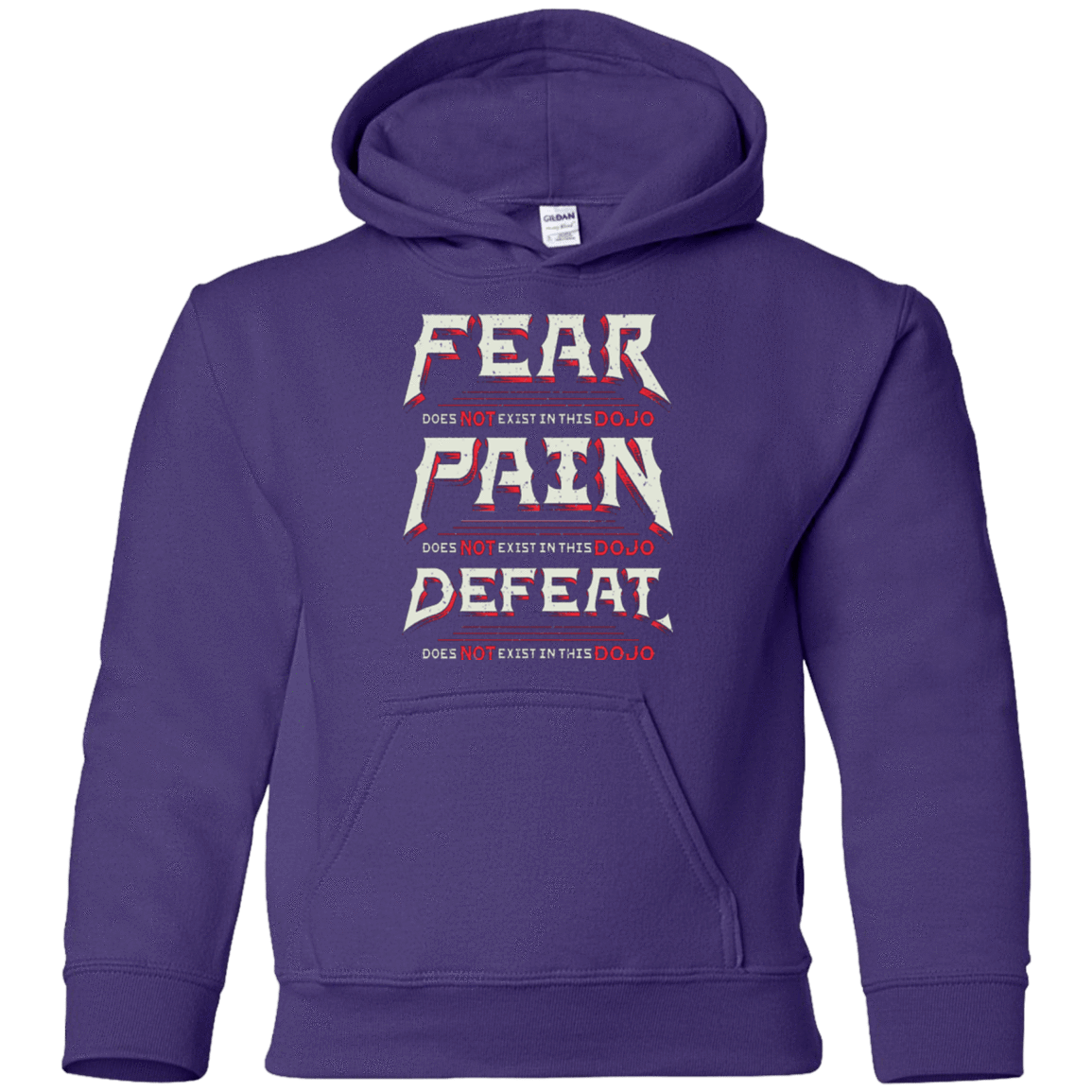 Sweatshirts Purple / YS DOES NOT EXIST Youth Hoodie