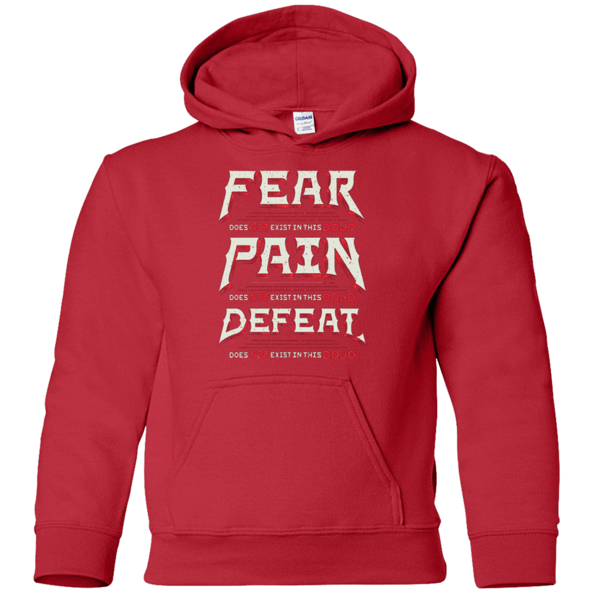 Sweatshirts Red / YS DOES NOT EXIST Youth Hoodie