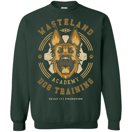 Sweatshirts Forest Green / S Dogmeat Training Academy Crewneck Sweatshirt