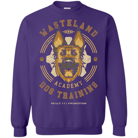 Sweatshirts Purple / S Dogmeat Training Academy Crewneck Sweatshirt