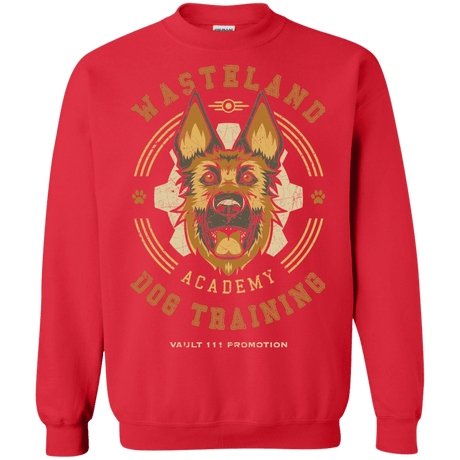 Sweatshirts Red / S Dogmeat Training Academy Crewneck Sweatshirt