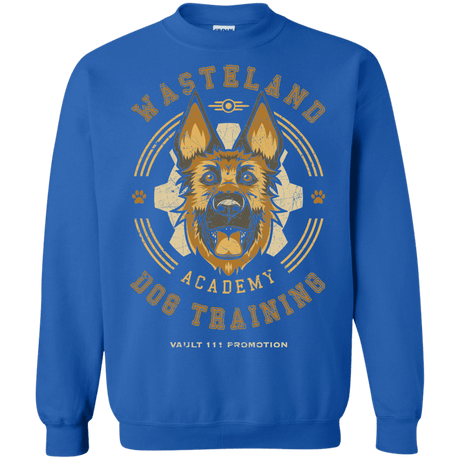 Sweatshirts Royal / S Dogmeat Training Academy Crewneck Sweatshirt