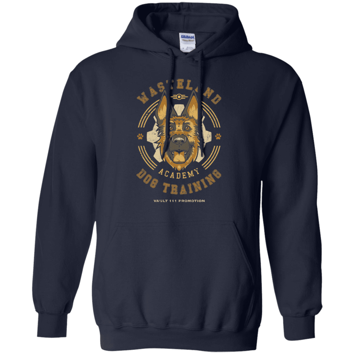 Sweatshirts Navy / S Dogmeat Training Academy Pullover Hoodie