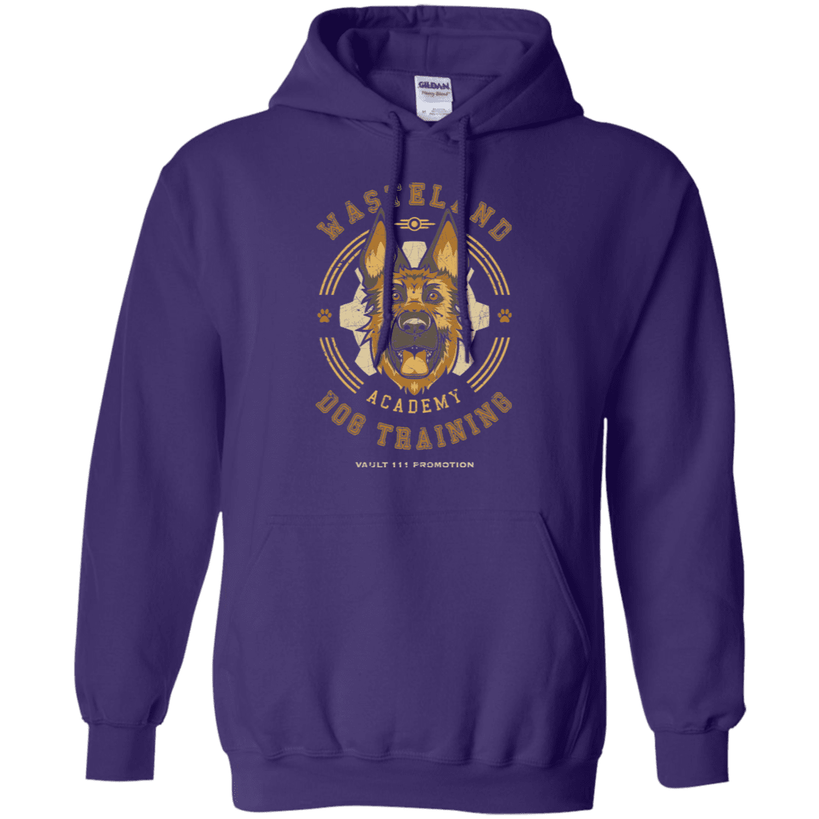 Sweatshirts Purple / S Dogmeat Training Academy Pullover Hoodie