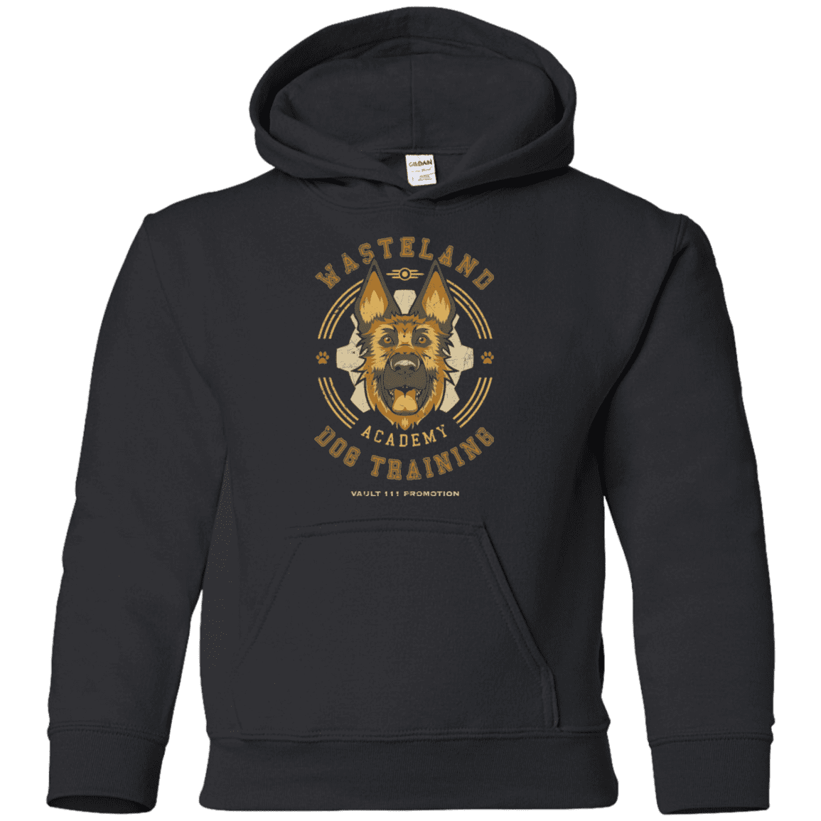 Sweatshirts Black / YS Dogmeat Training Academy Youth Hoodie