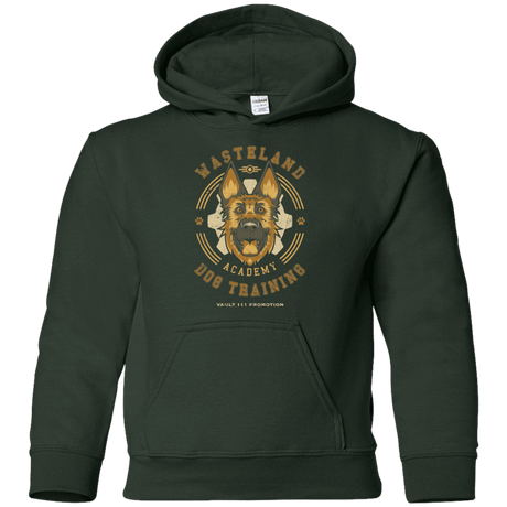 Sweatshirts Forest Green / YS Dogmeat Training Academy Youth Hoodie