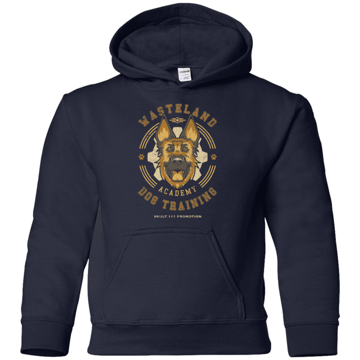 Sweatshirts Navy / YS Dogmeat Training Academy Youth Hoodie