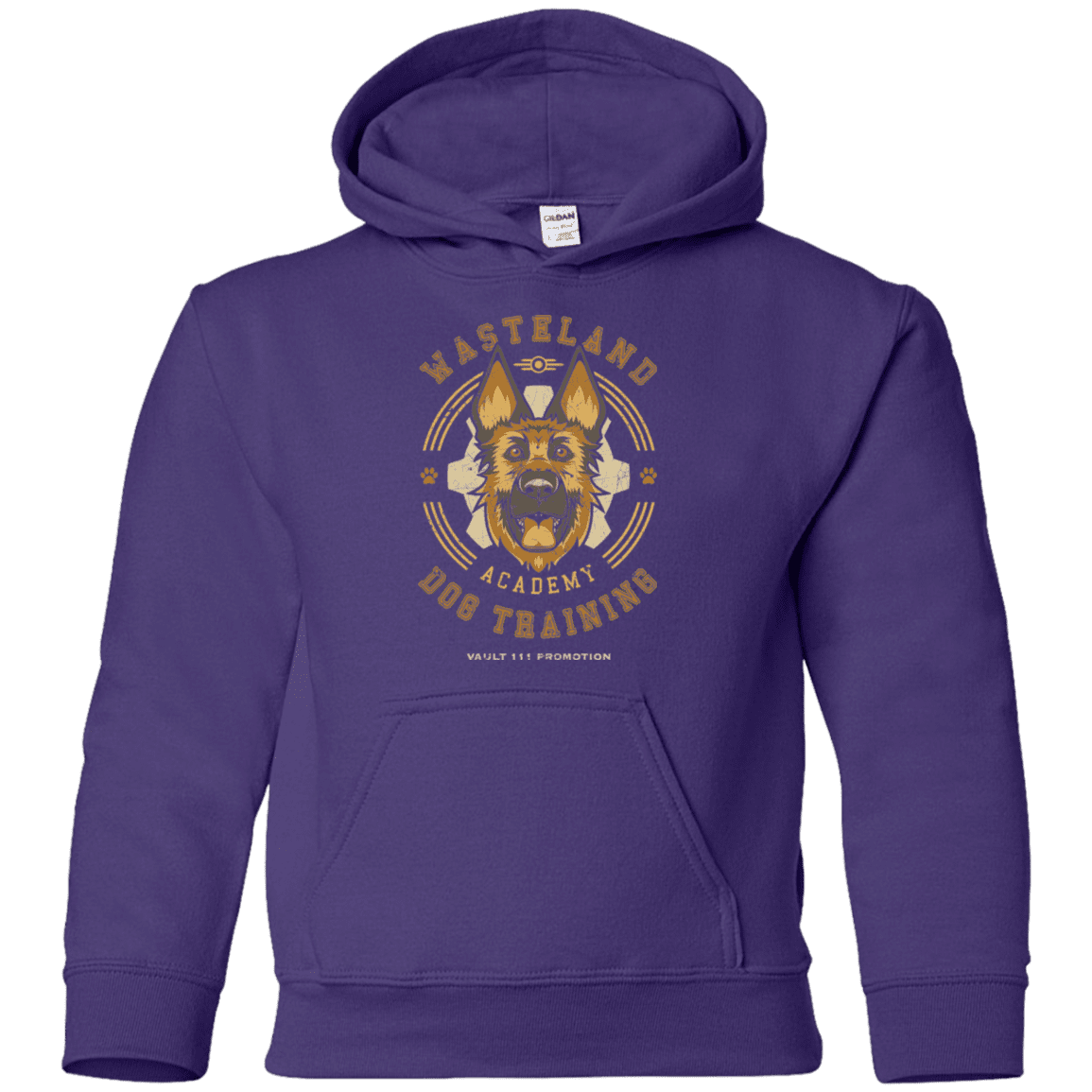 Sweatshirts Purple / YS Dogmeat Training Academy Youth Hoodie