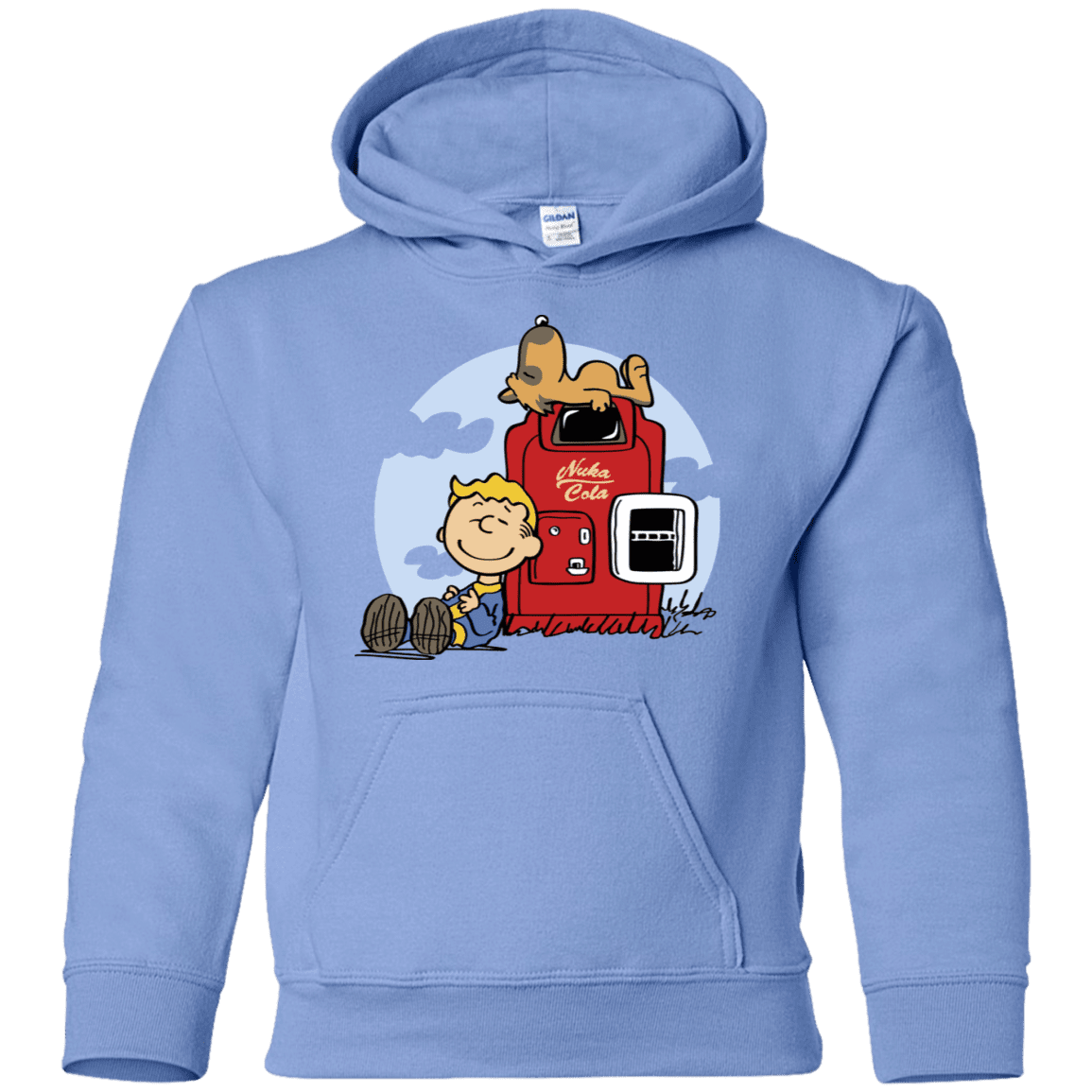 Sweatshirts Carolina Blue / YS Dogmuts Youth Hoodie