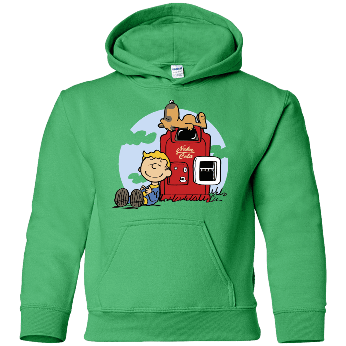 Sweatshirts Irish Green / YS Dogmuts Youth Hoodie