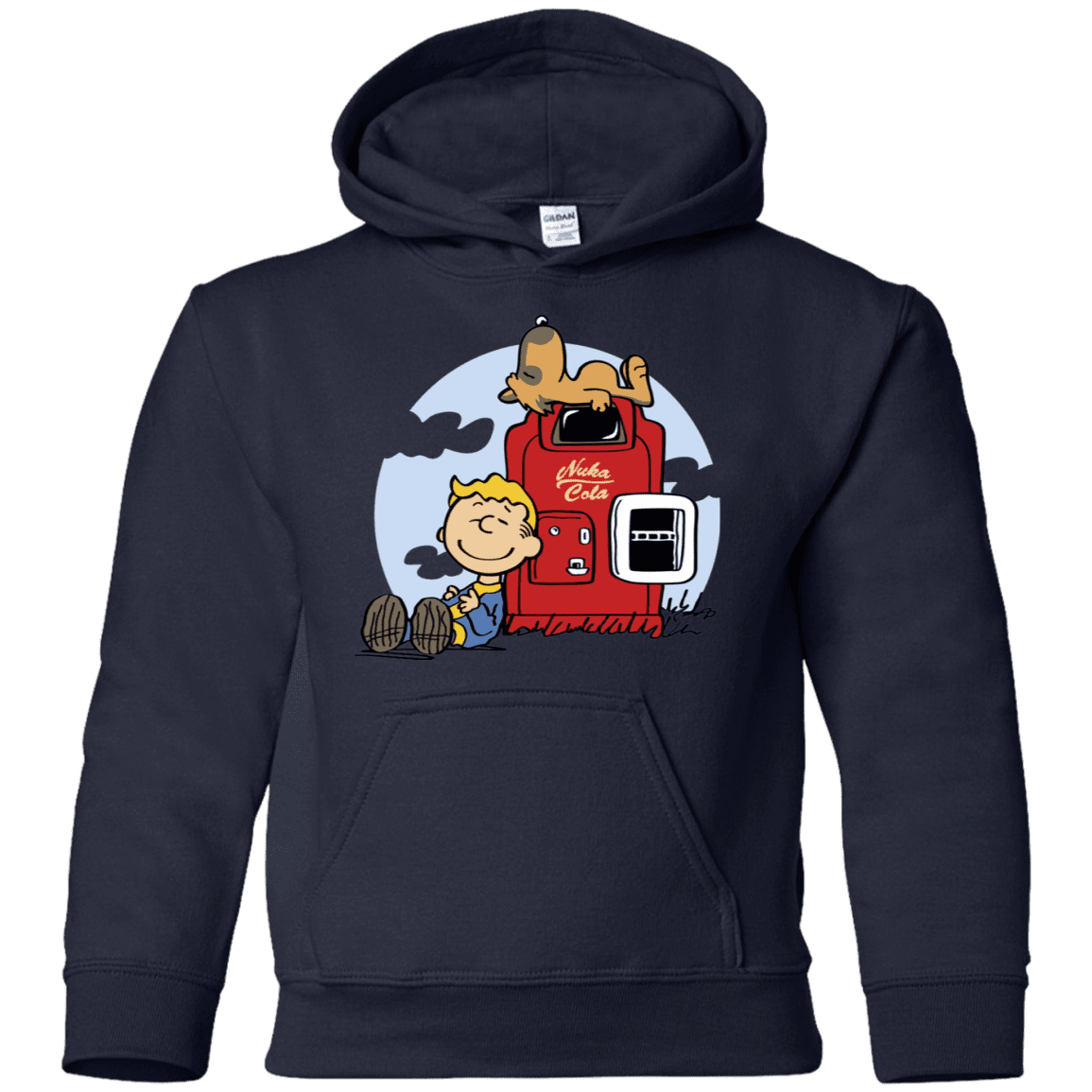 Sweatshirts Navy / YS Dogmuts Youth Hoodie