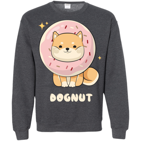 Sweatshirts Dark Heather / Small Dognut Crewneck Sweatshirt