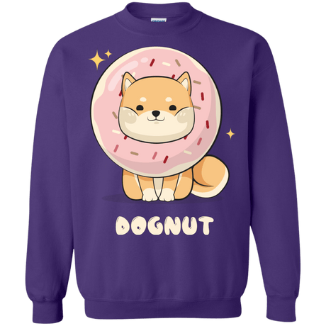 Sweatshirts Purple / Small Dognut Crewneck Sweatshirt