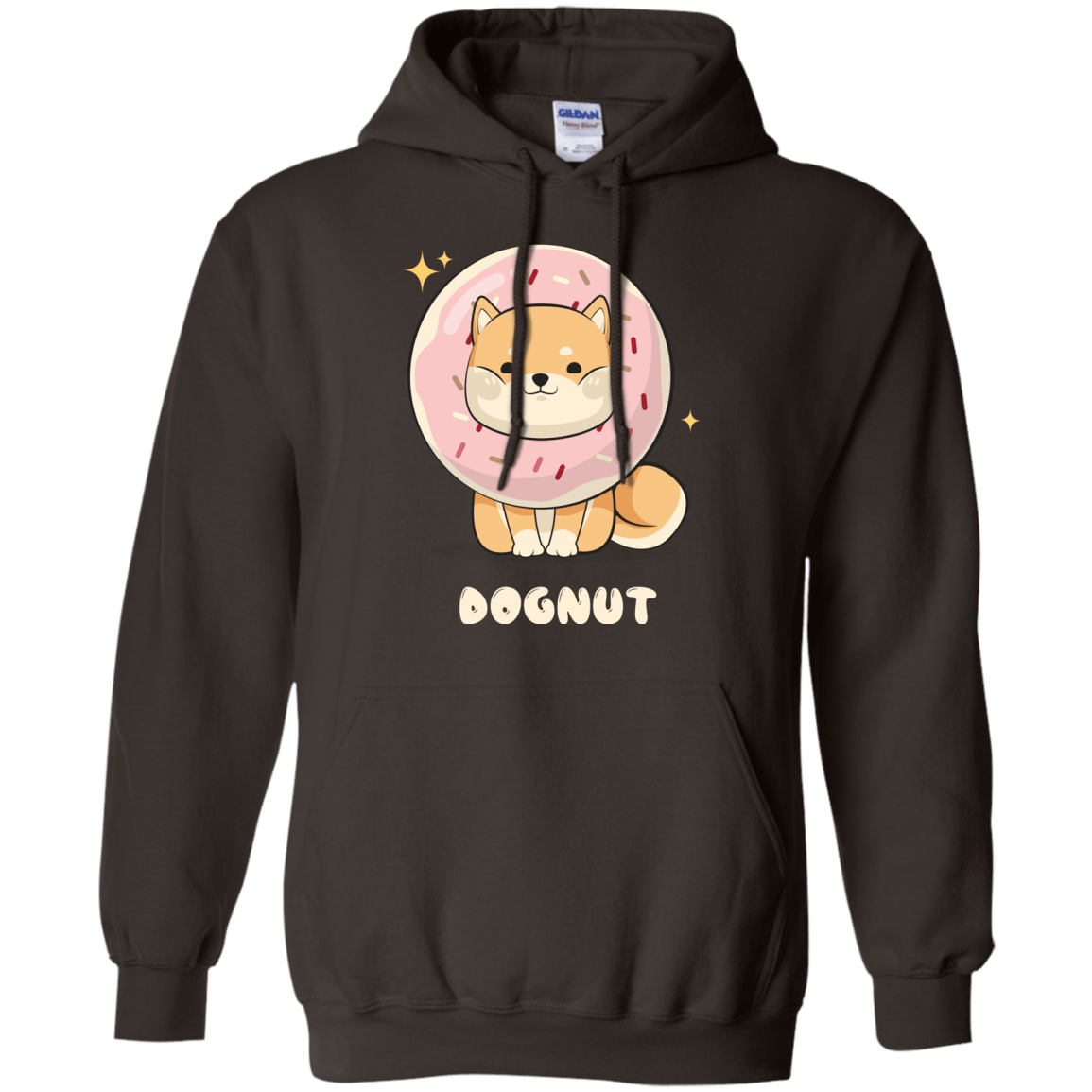 Sweatshirts Dark Chocolate / Small Dognut Pullover Hoodie