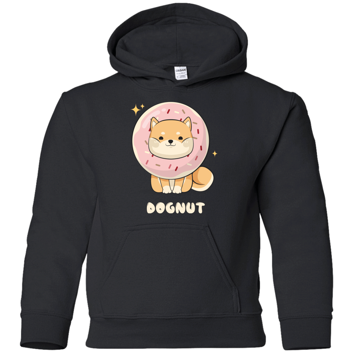 Sweatshirts Black / YS Dognut Youth Hoodie
