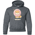 Sweatshirts Dark Heather / YS Dognut Youth Hoodie
