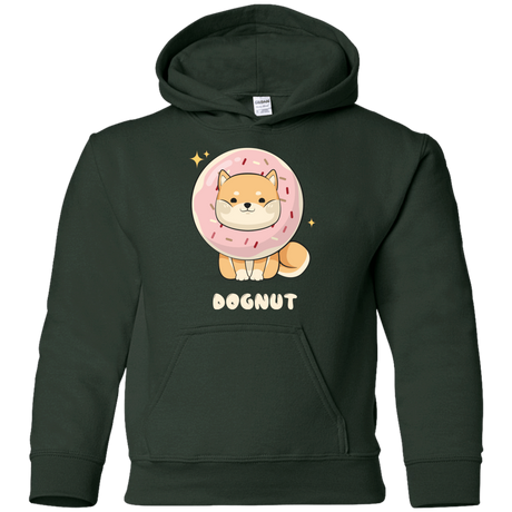 Sweatshirts Forest Green / YS Dognut Youth Hoodie