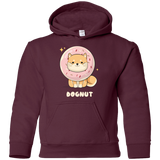 Sweatshirts Maroon / YS Dognut Youth Hoodie