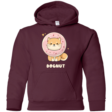 Sweatshirts Maroon / YS Dognut Youth Hoodie