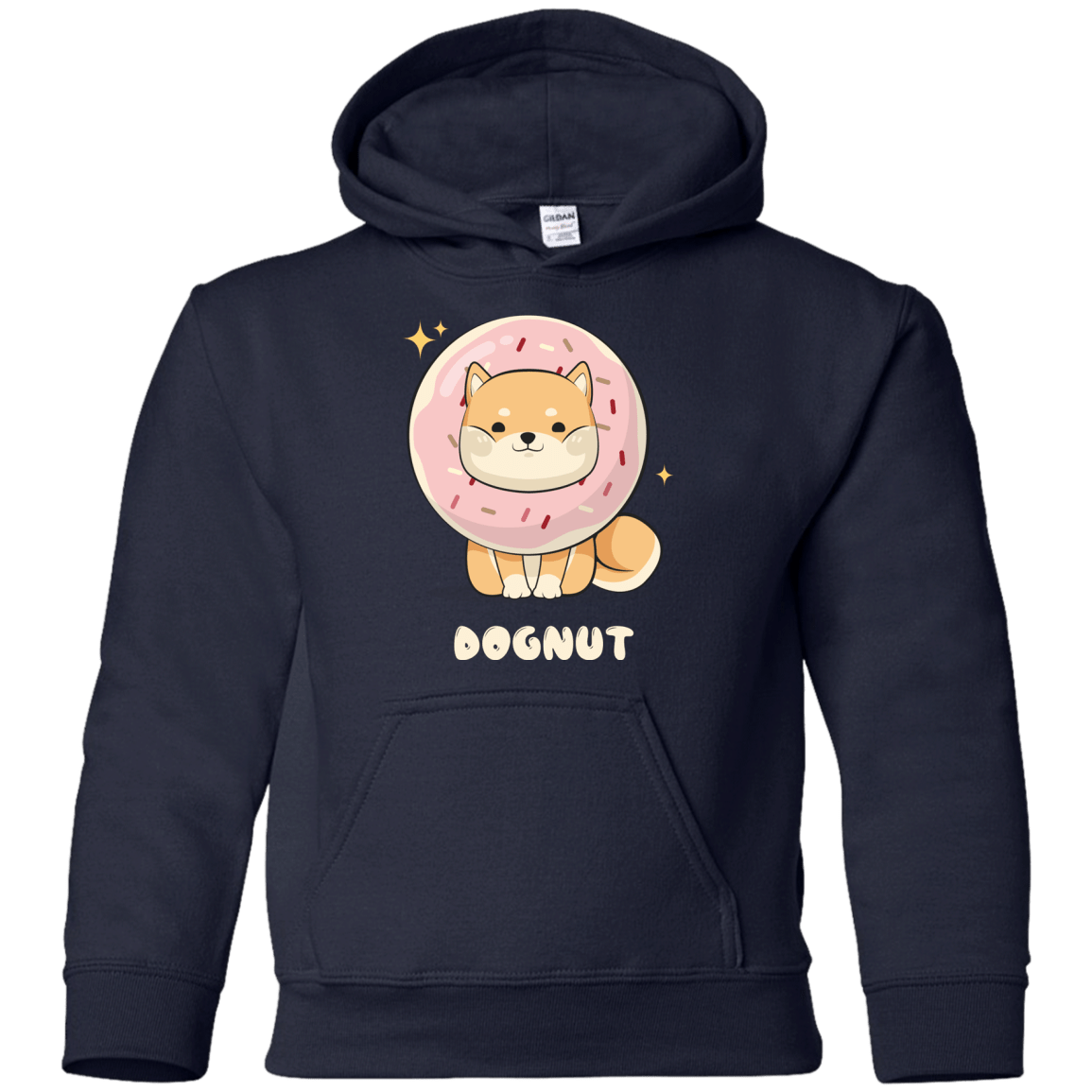 Sweatshirts Navy / YS Dognut Youth Hoodie
